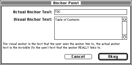 Anchor Point Editor
